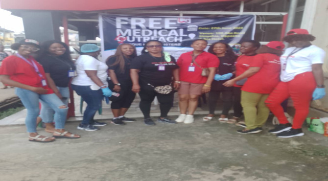 Free Medical Outreach organized by URS in Umuahia