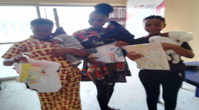 Delivery Kits and Baby clothes for Our Mum by Global Health Promise